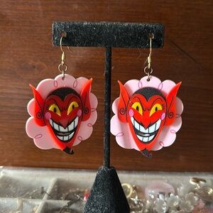 Him powerpuff girls earrings